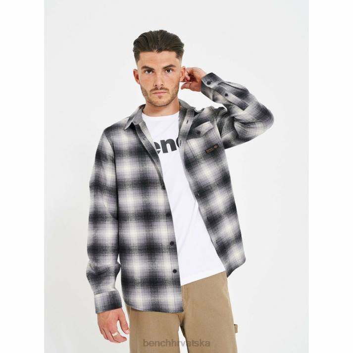 odjeća Bench muškarci košulja od flanela cheviot 8F8231 provjera sjene