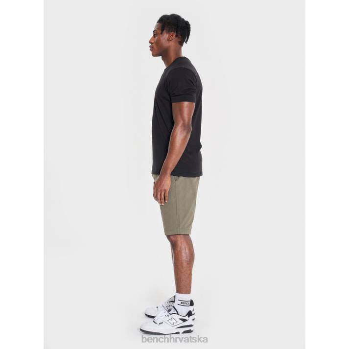 odjeća Bench muškarci angus održiva majica 8F8220 crno