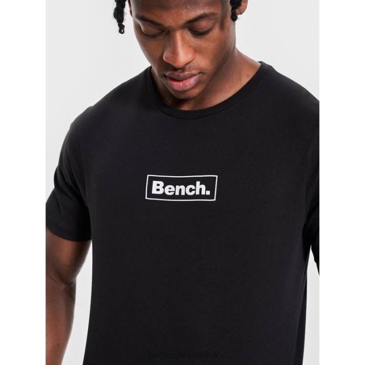 odjeća Bench muškarci angus održiva majica 8F8220 crno