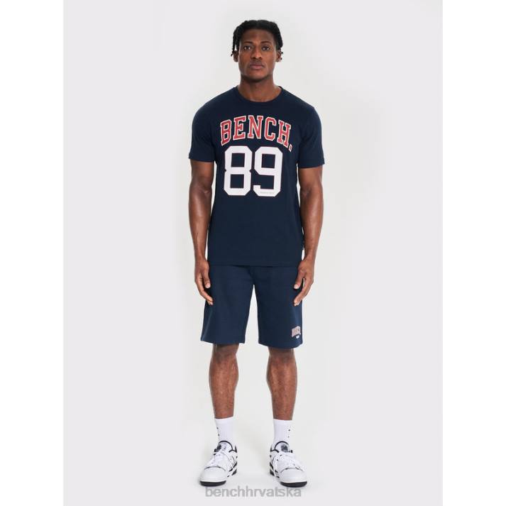 odjeća Bench muškarci ralhut set kratkih hlača i majica 8F8264 mornarica