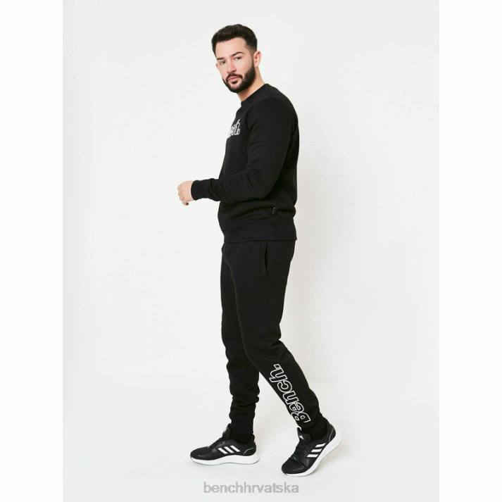 odjeća Bench muškarci akon komplet trenerke od 3 kom 8F8269 crno