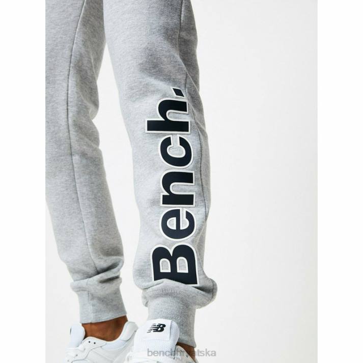 odjeća Bench muškarci axel komplet trenirke 3 kom 8F8270 sivi lapor