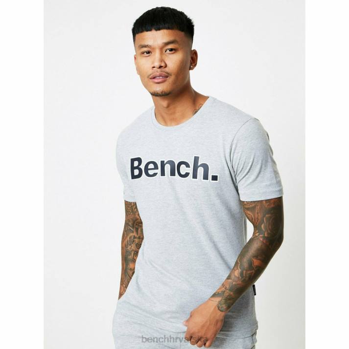 odjeća Bench muškarci axel komplet trenirke 3 kom 8F8270 sivi lapor