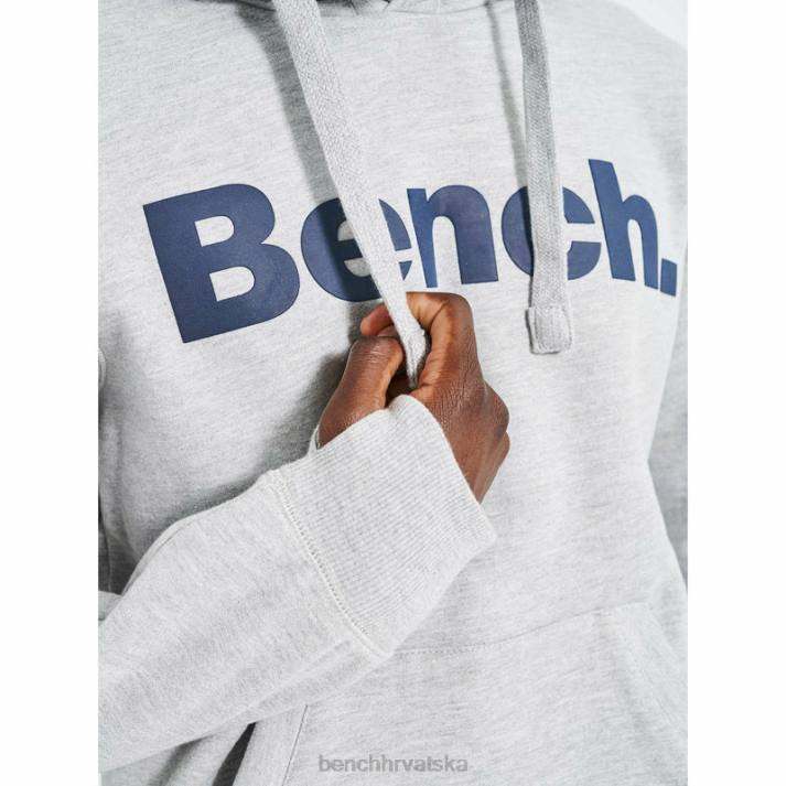 odjeća Bench muškarci mallet 2kom trenirka od flisa 8F8267 sivi lapor