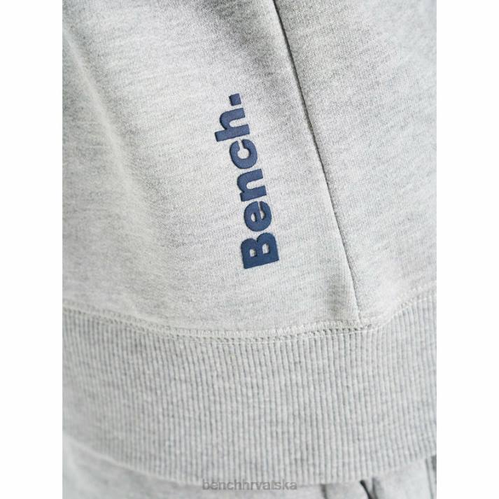 odjeća Bench muškarci mallet 2kom trenirka od flisa 8F8267 sivi lapor