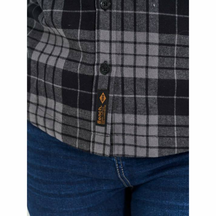 odjeća Bench žene carlowly flanelska košulja 8F82109 crno/ugljen ček