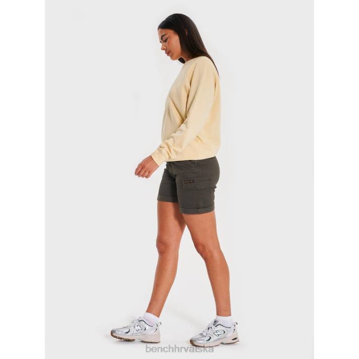 odjeća Bench žene ashline borbene kratke hlače 8F82134 kaki