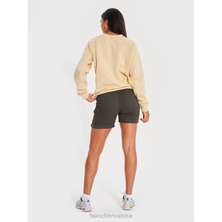 odjeća Bench žene ashline borbene kratke hlače 8F82134 kaki